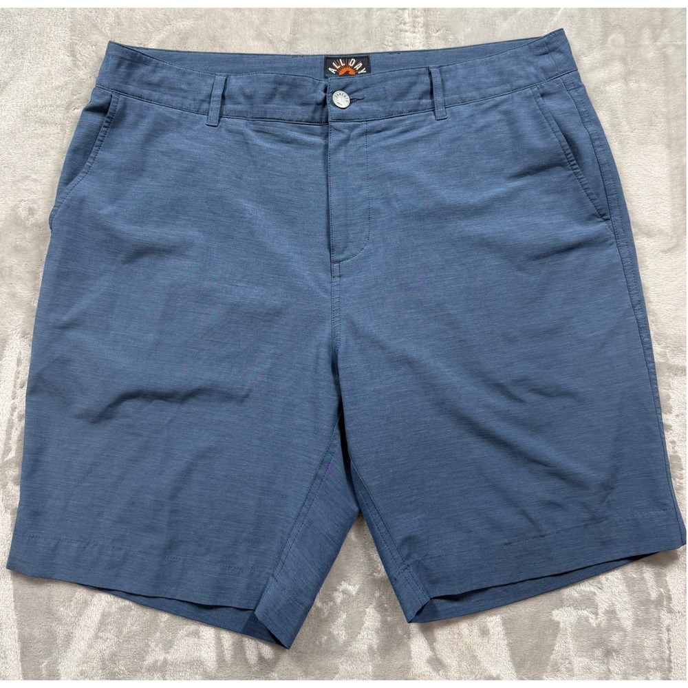 Faherty Mens All Day Shorts Size 34 Hybrid Quick Dry Performance Gorpcore